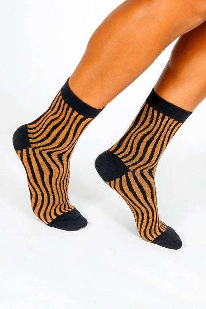 Wave Ankle Sock