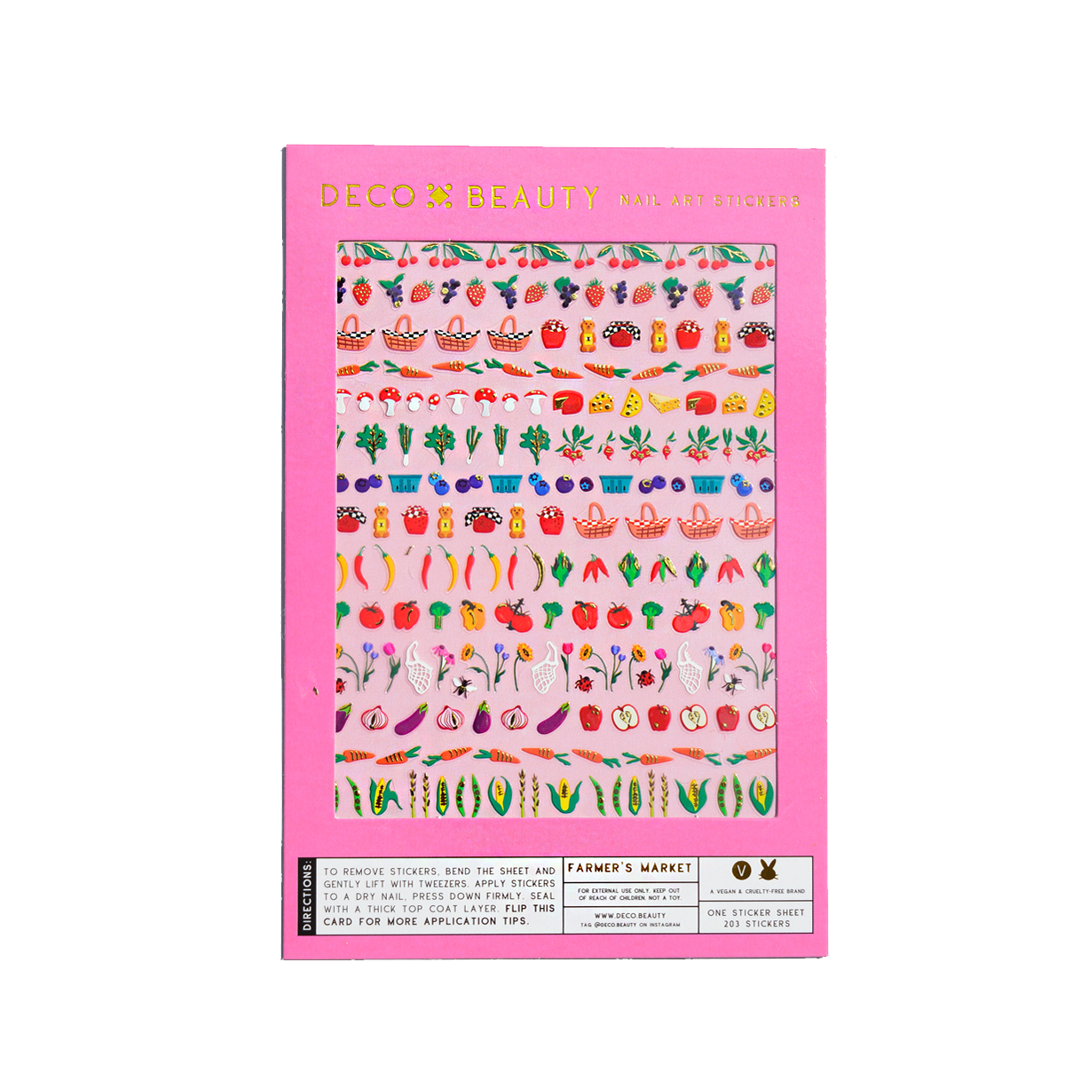 Nail Art Stickers - FARMER'S MARKET