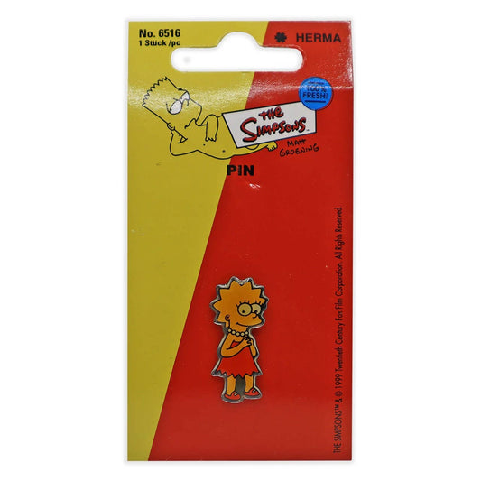 The Simpsons Vintage Mini 1999 Lisa Pin