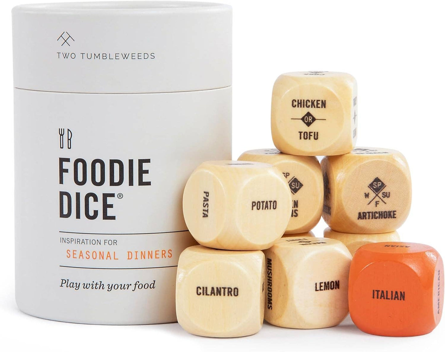 Foodie Dice - Inspiration for Seasonal Dinners