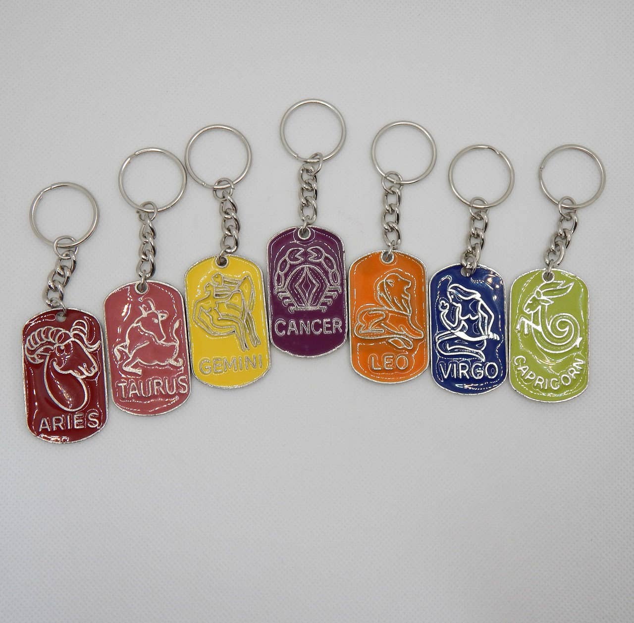 Zodiac Vintage Keychains