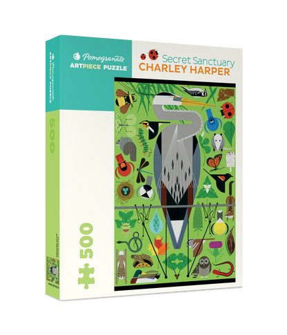 Charley Harper: Secret Sanctuary 500-piece Jigsaw Puzzle