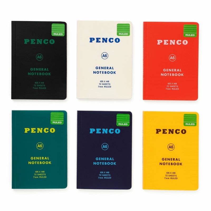 Soft PP Notebook Ruled/ A6