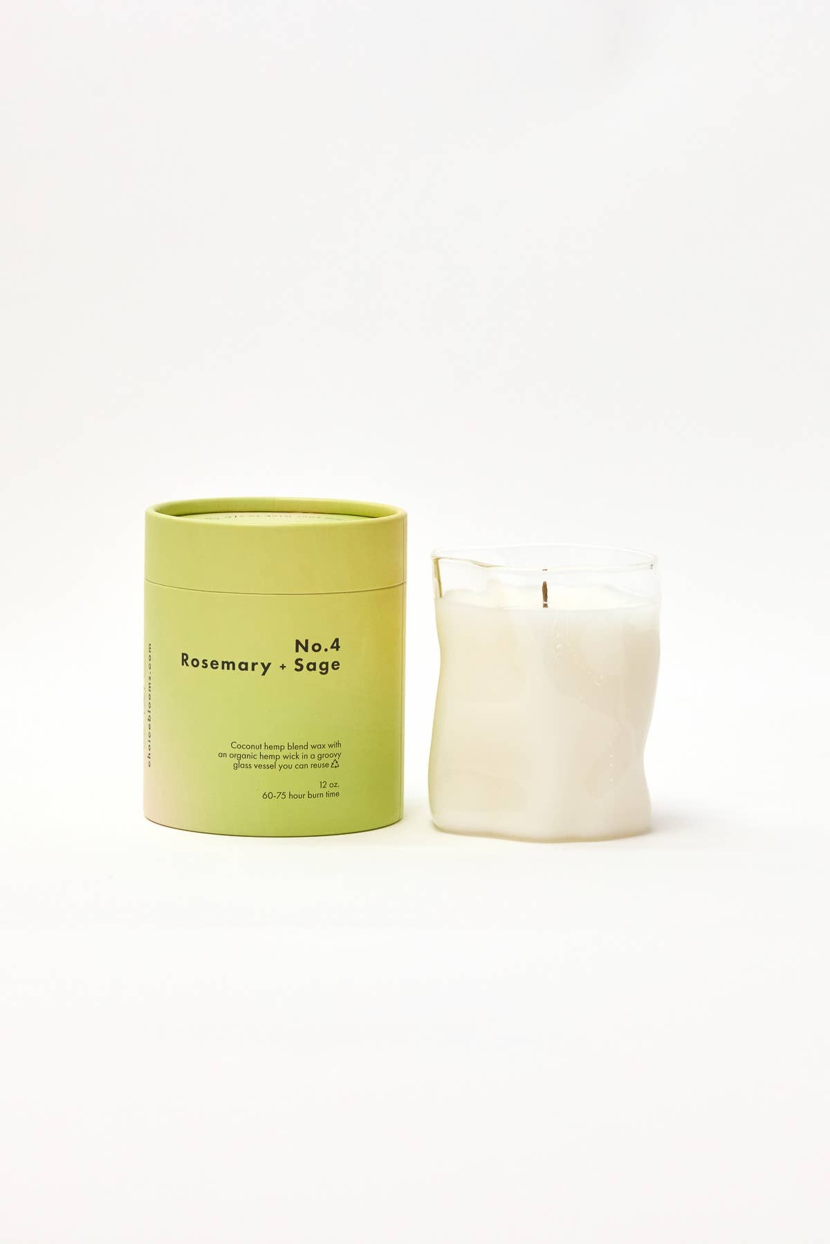 12oz. No. 4 Rosemary + Sage Candle