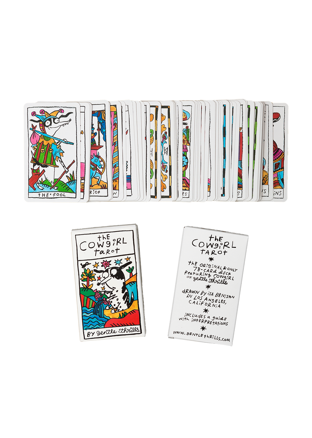The cowgirl tarot deck