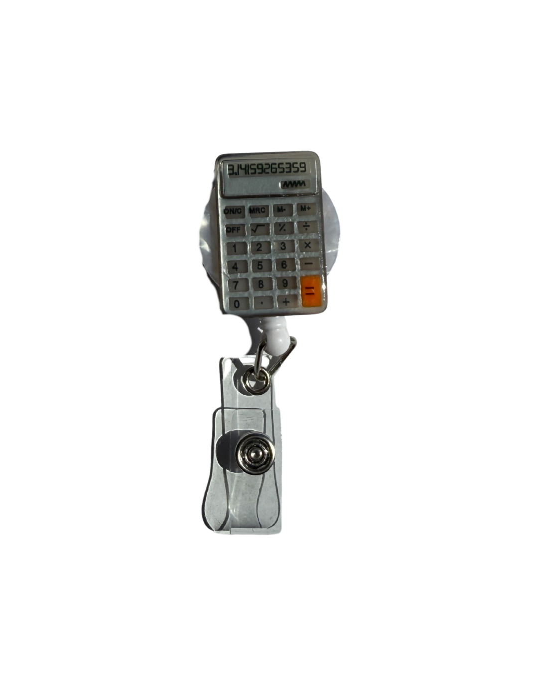 Calculator Badge Reel