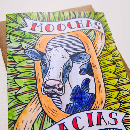 Moochas Gracias Card