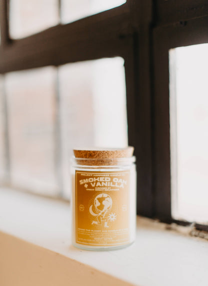 Smoked Oak and Vanilla Soy Candle - Great Smoky Mountain 11oz