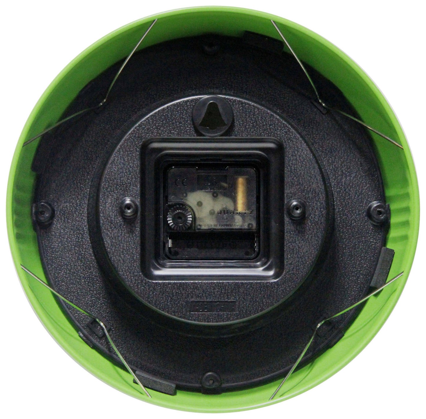 Retro Round Green Indoor Wall Clock 9.5 Inch