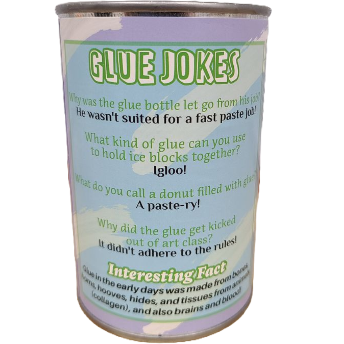 Canned Glue Bottle