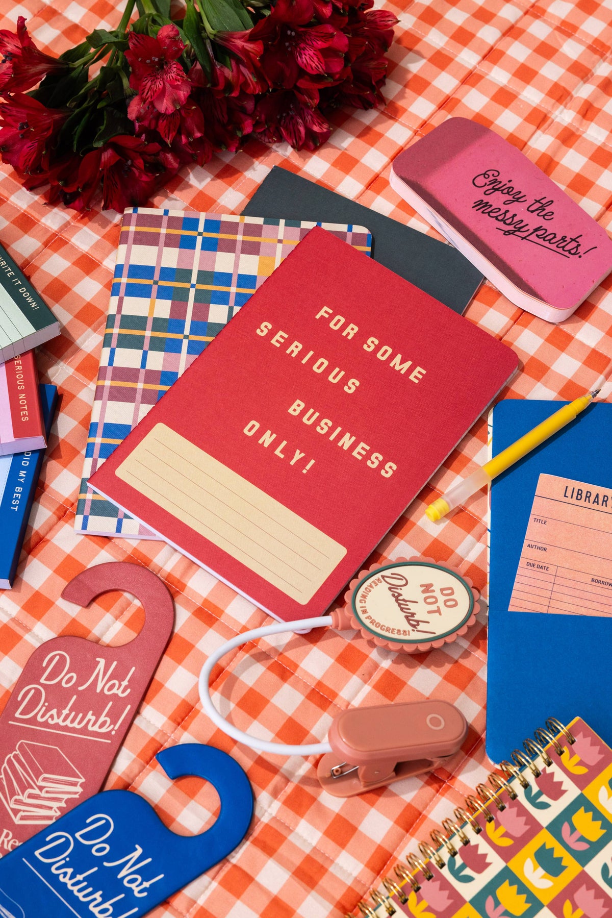Rough Draft Notebook Set, Serious Business Only