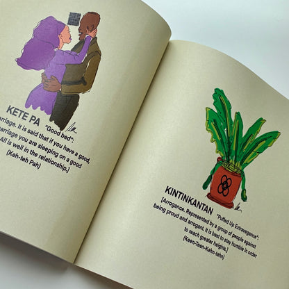 Adinkra Symbols Table Book