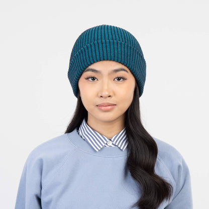 Simple Rib Knit Beanie