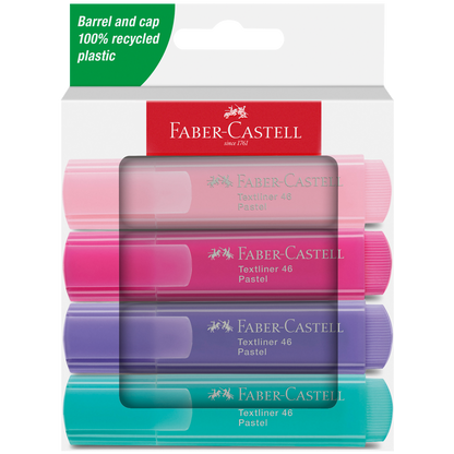 Highlighters, Pastel - Wallet of 4