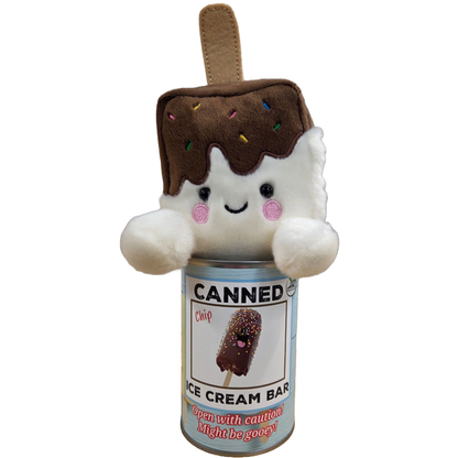 Canned Ice Cream Bar | Summer Treat | Plush Gift w/Jokes