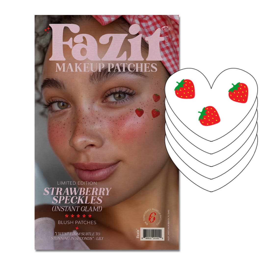Strawberry Speckles Makeup Patches