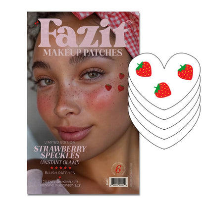 Strawberry Speckles Makeup Patches