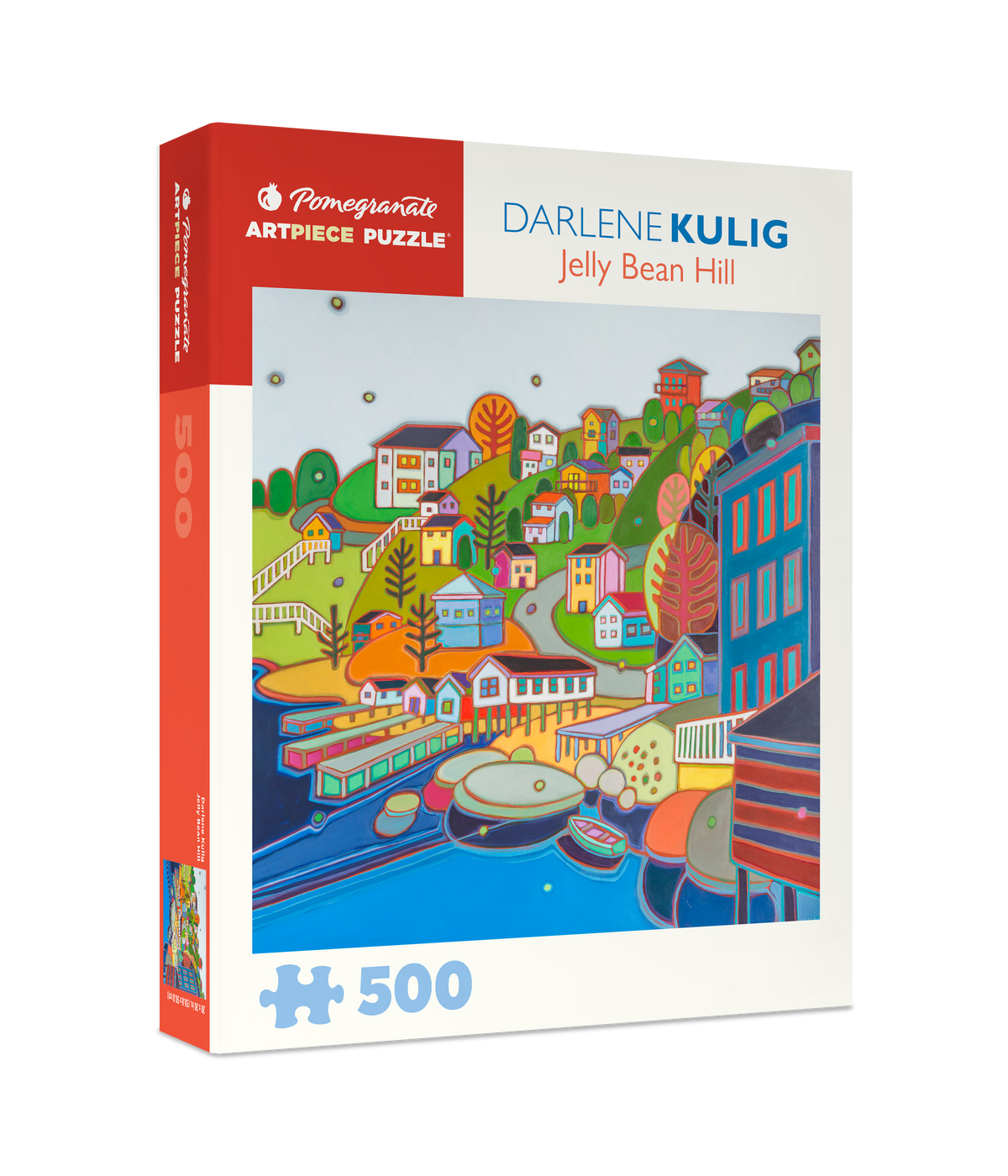 Darlene Kulig: Jelly Bean Hill 500-Piece Jigsaw Puzzle