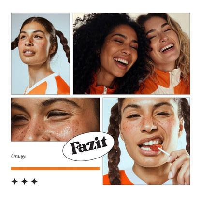 Orange Spirit Speckles Makeup Patches - Team Spirit Collection