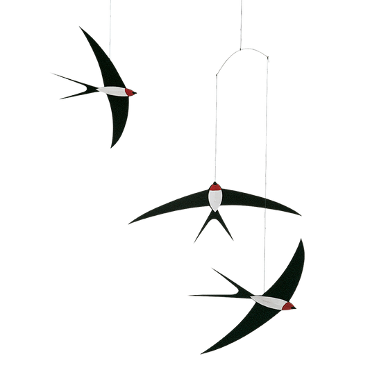 Flying Swallows 3