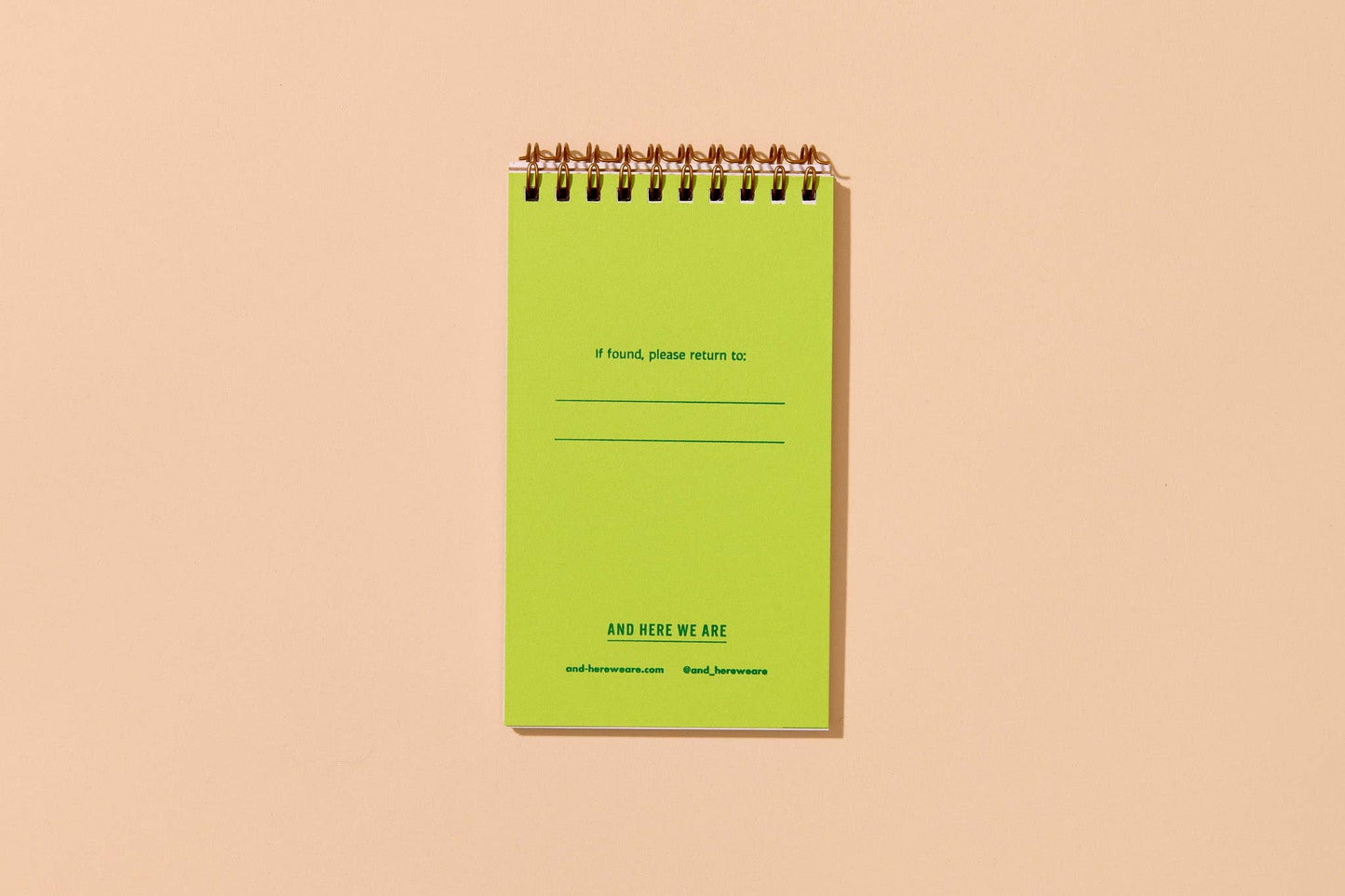 Ants Letterpress Pocket Size Spiral Notebook - Valentines Day Gift Mothers Day