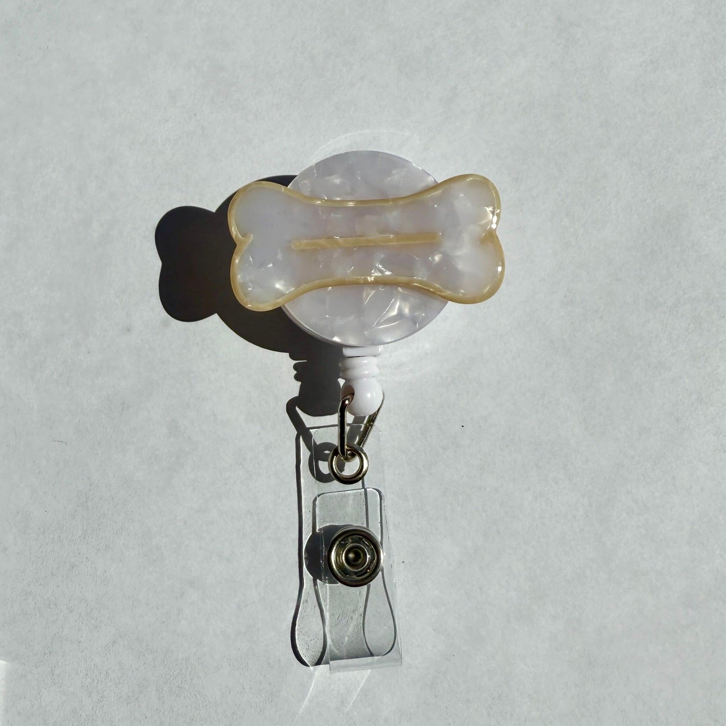 Bone Badge Reel