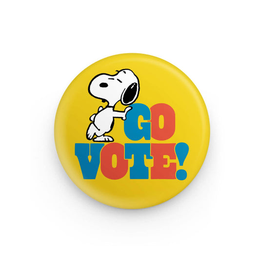 Snoopy Go Vote Button