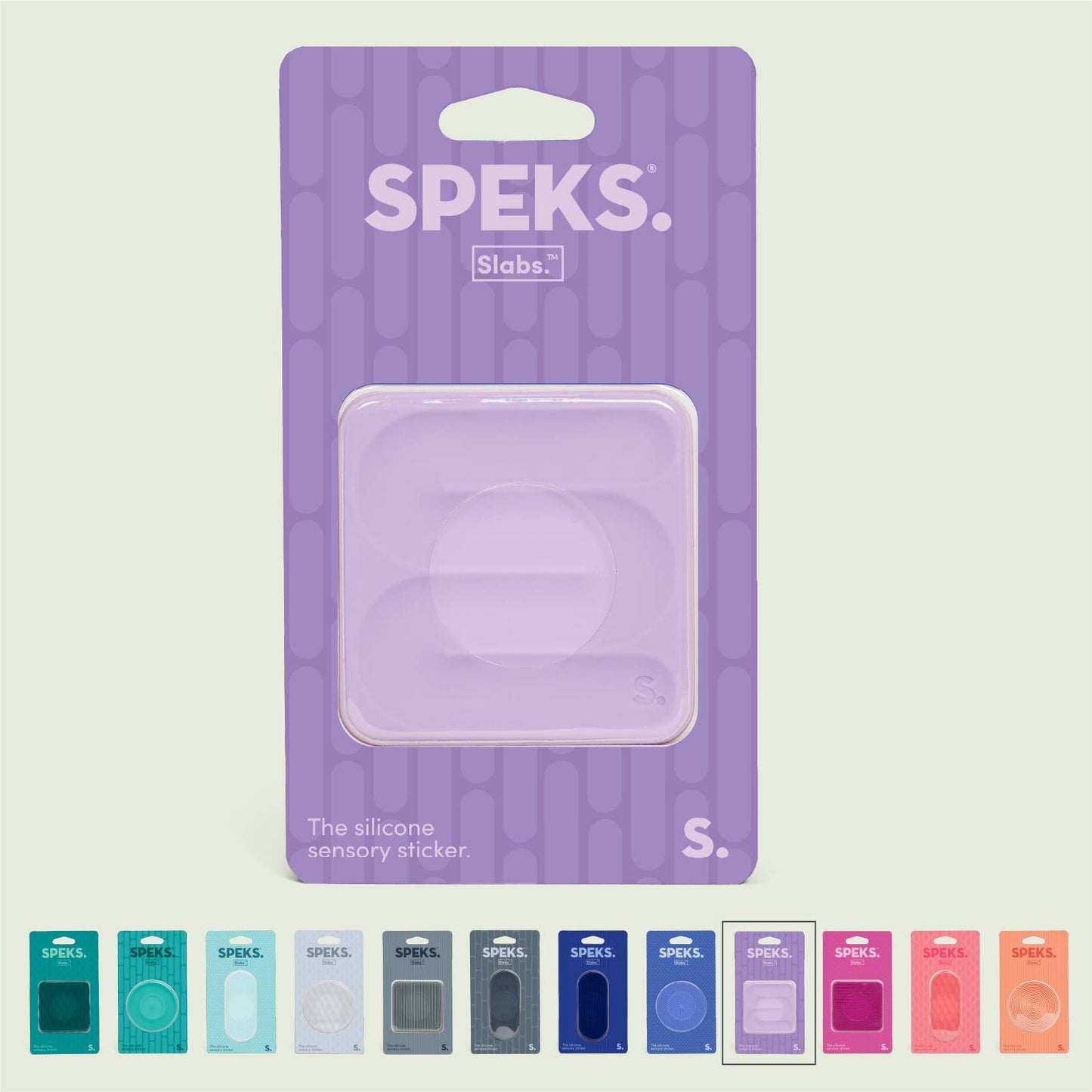 Slabs Silicone Sensory Stickers