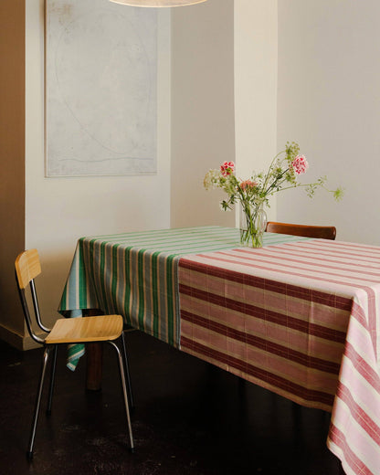Double Striped Tablecloth - Mix 1
