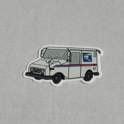 USPS Mail Truck Sticker