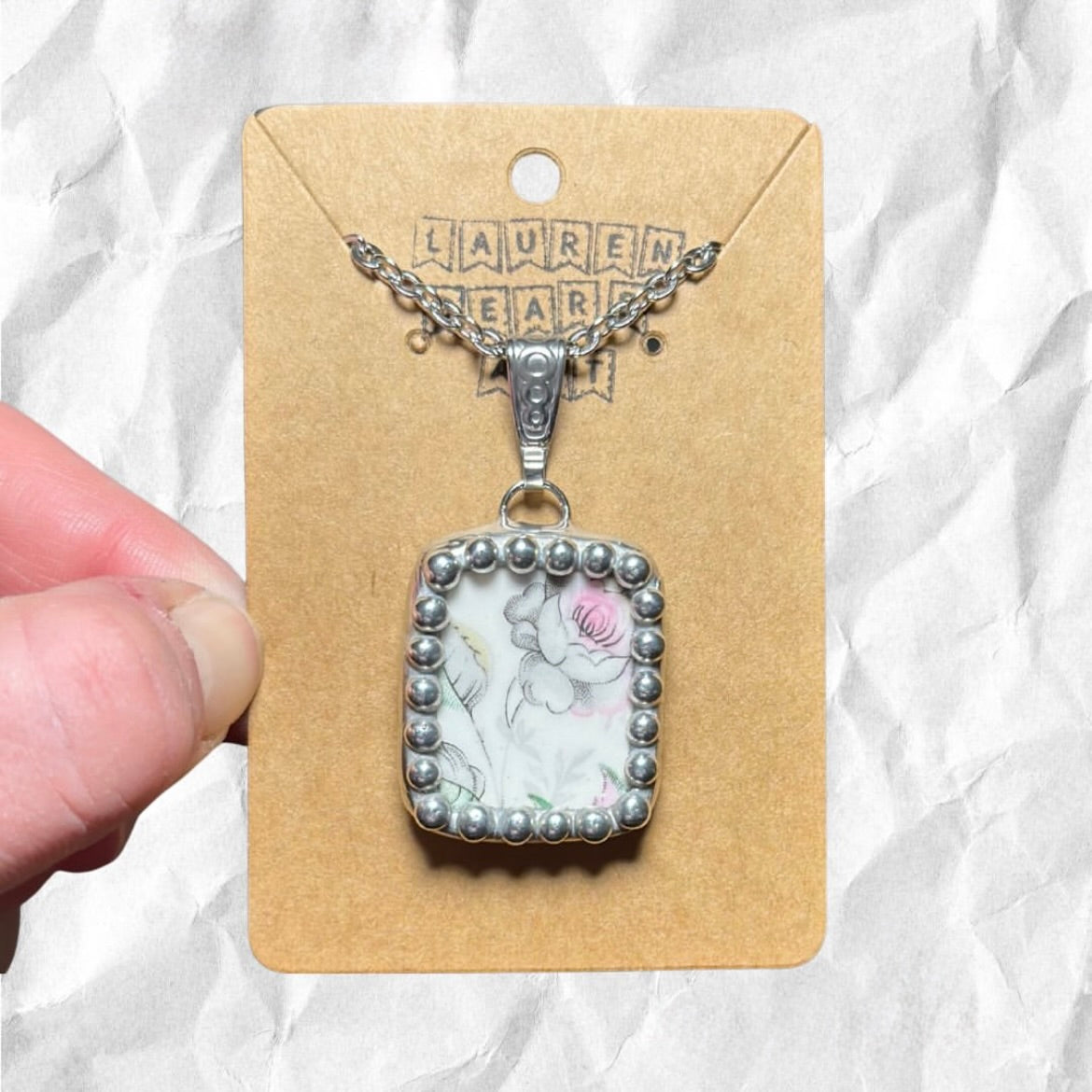 Broken China Necklaces