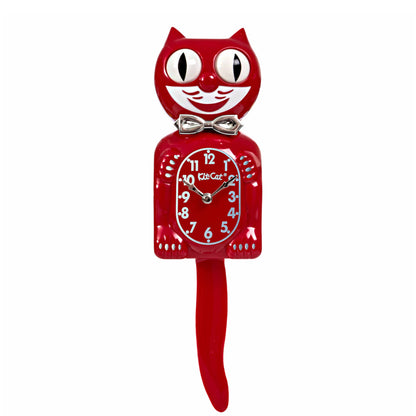 Retro Red Kitchen Edition Kit-Cat Klock