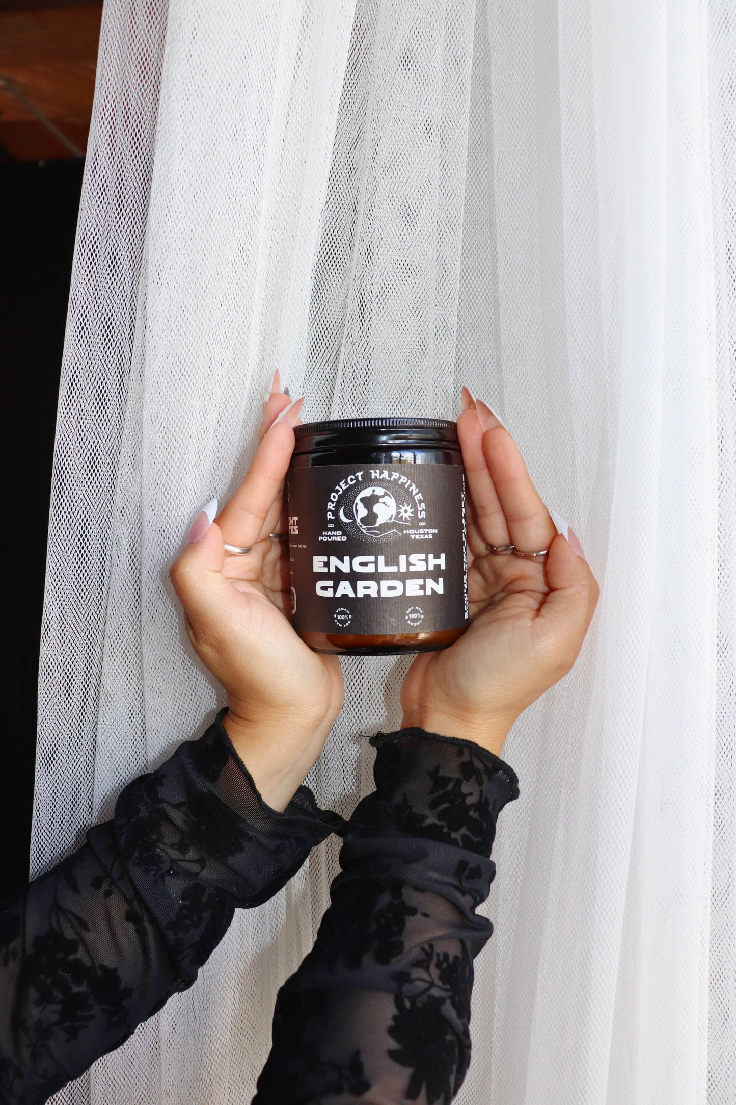 English Garden Soy Candle - 8oz | Valentine's Day Aroma