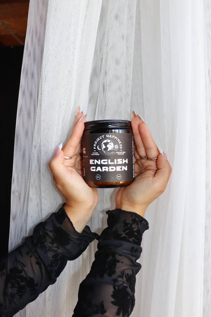 English Garden Soy Candle - 8oz | Valentine's Day Aroma