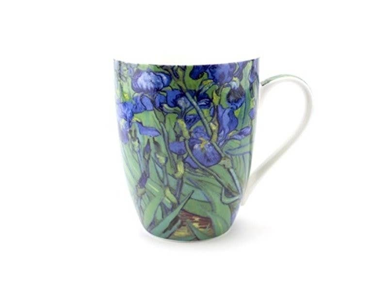 Mug in Box, Van Gogh, Irises
