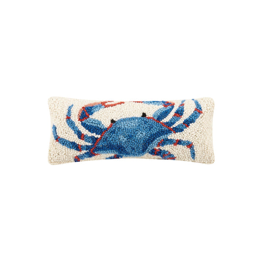 Blue Crab Hook Pillow