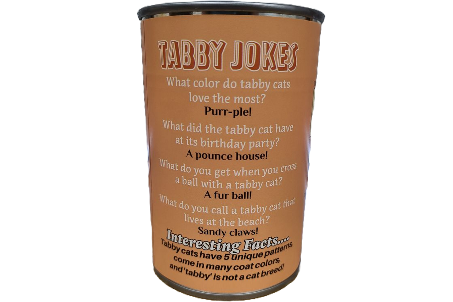 Canned Orange Tabby Cat