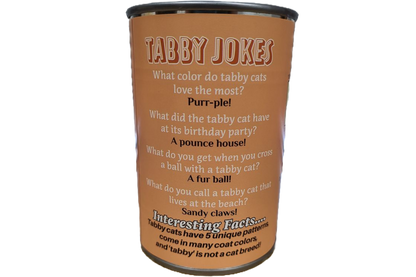 Canned Orange Tabby Cat