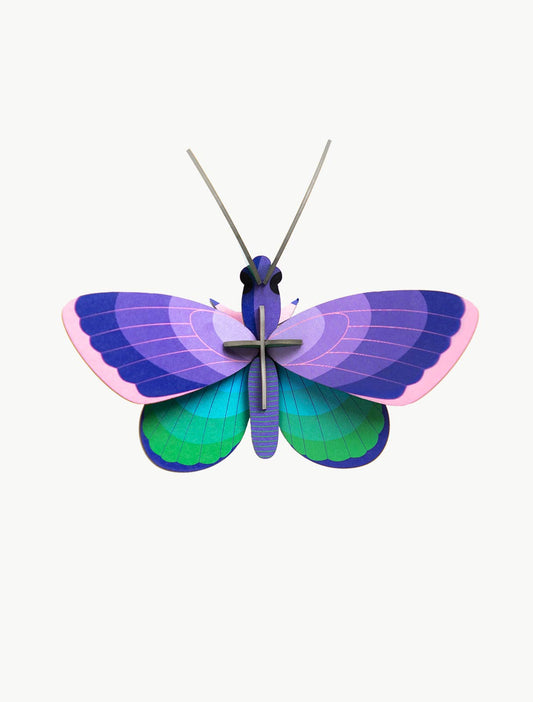 3D Wall Art - Butterfly - Blue Copper Butterfly
