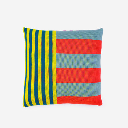 Pattern Patch Pillow Cover