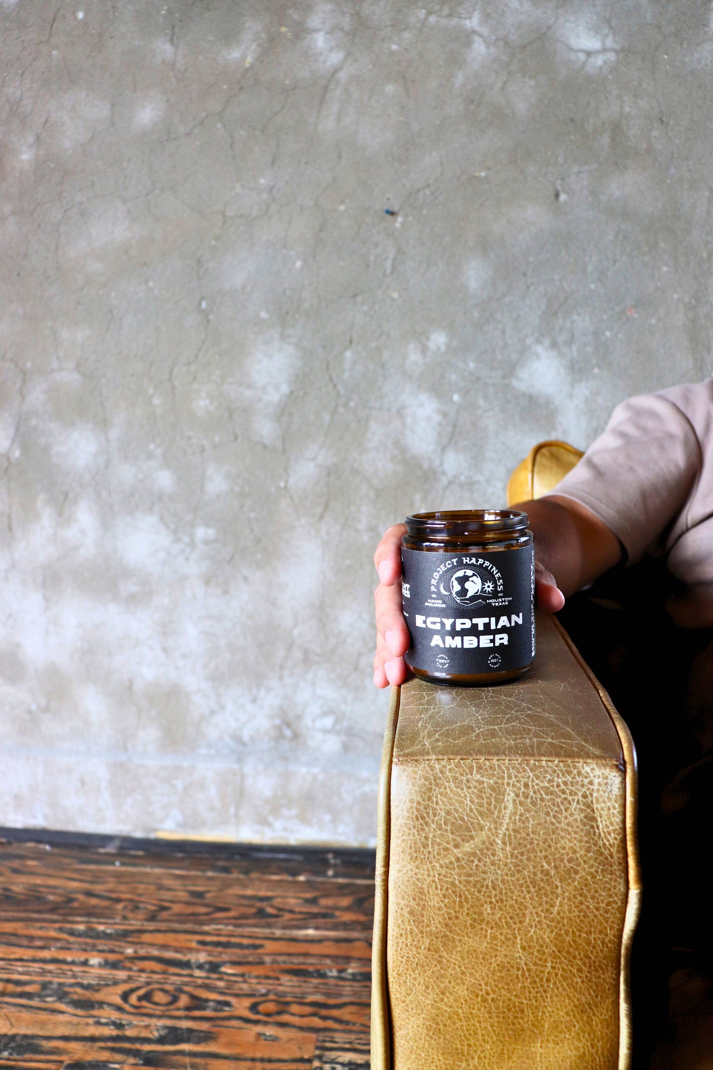 Egyptian Amber Soy Candle - 8oz