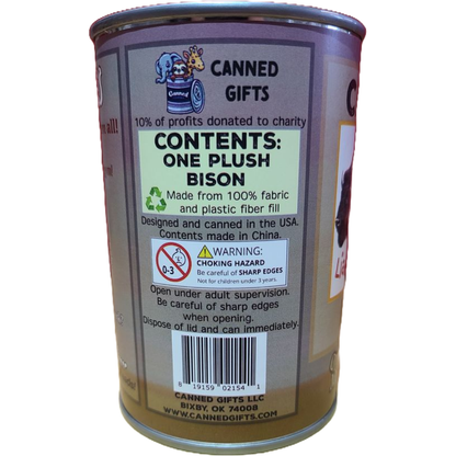 Liam the Canned Bison