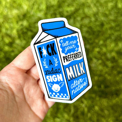 Milk Sticker