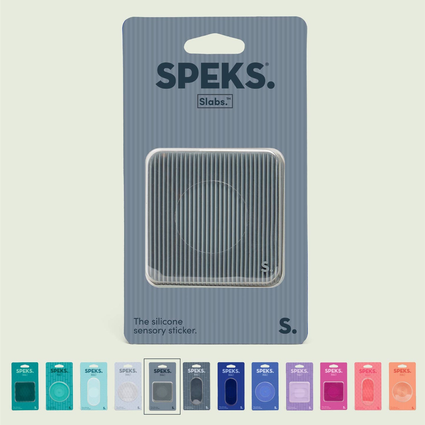 Slabs Silicone Sensory Stickers