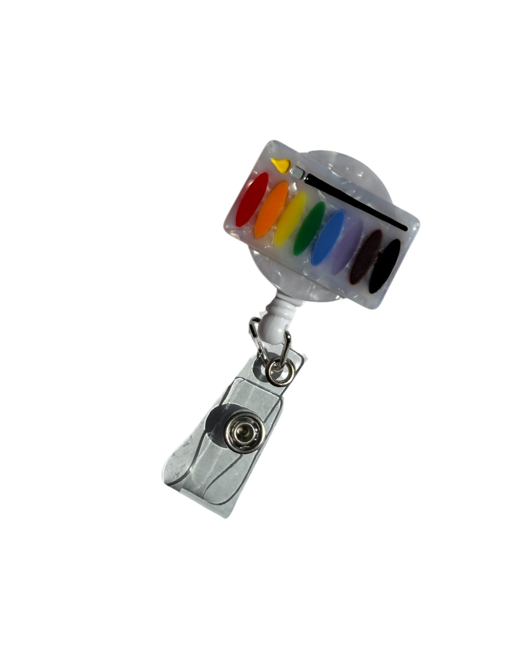 Watercolor Palette Badge Reel