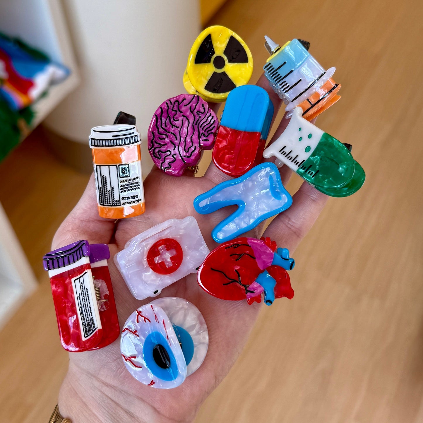 Anatomical Heart Mini Claws (2-pack)