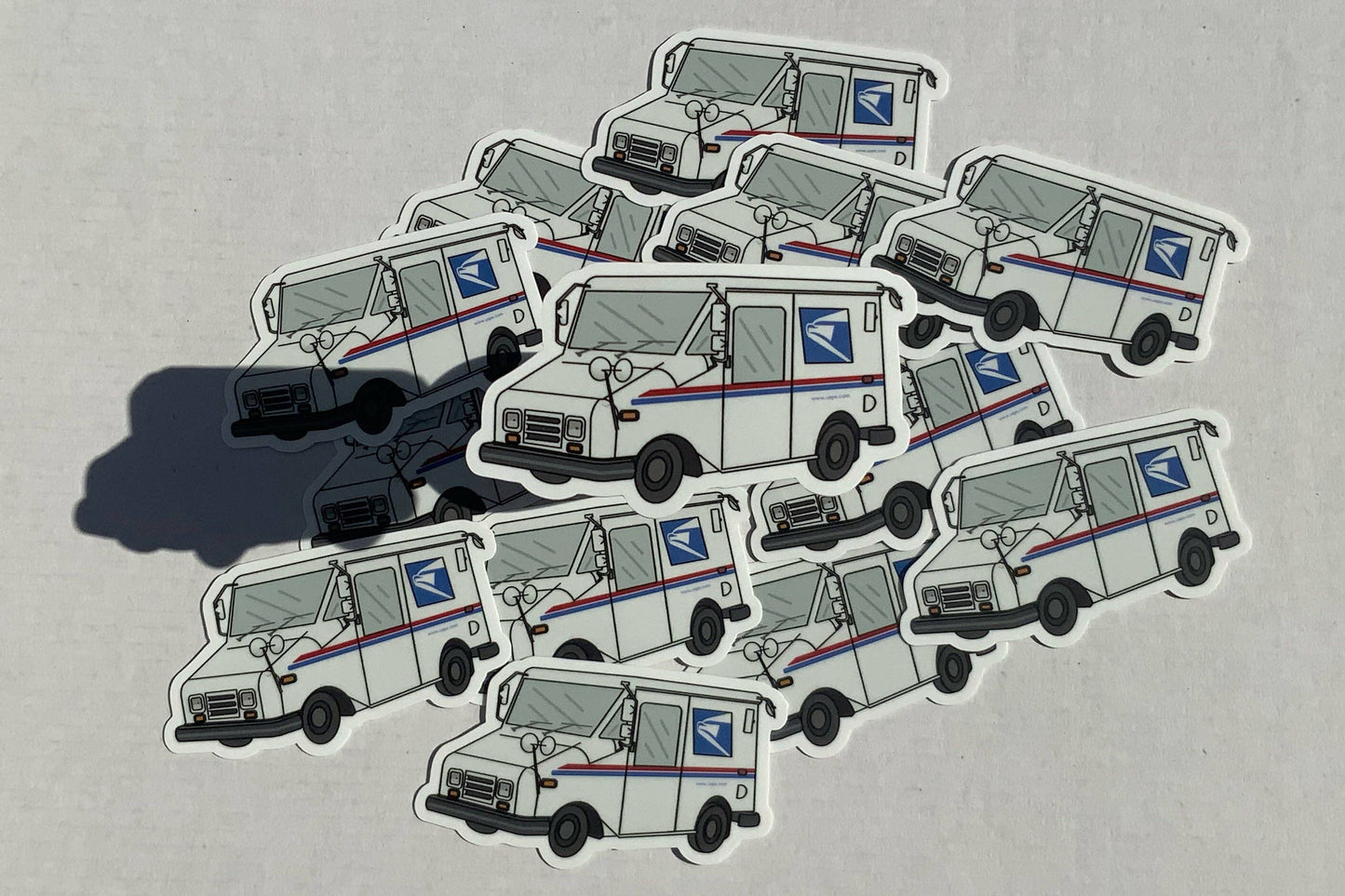 USPS Mail Truck Sticker