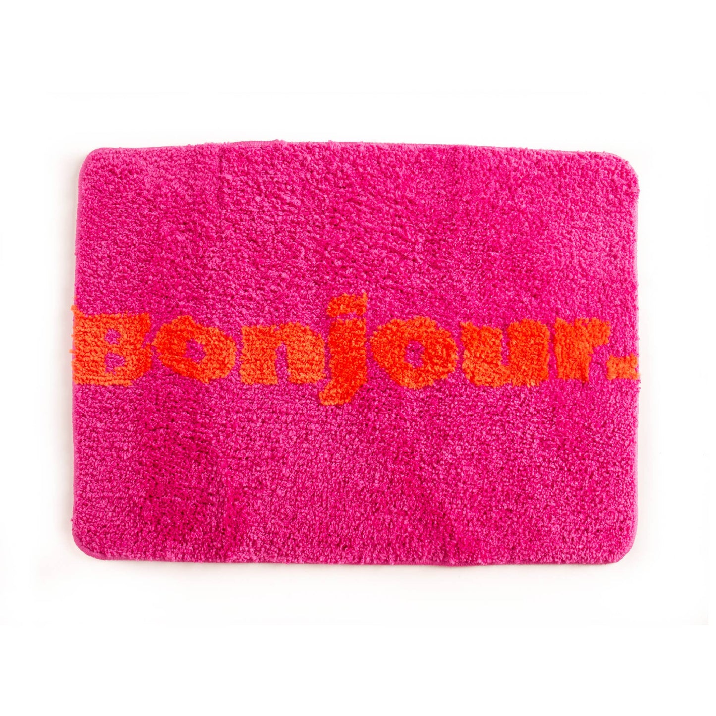 PINK BONJOUR BATH MAT HF