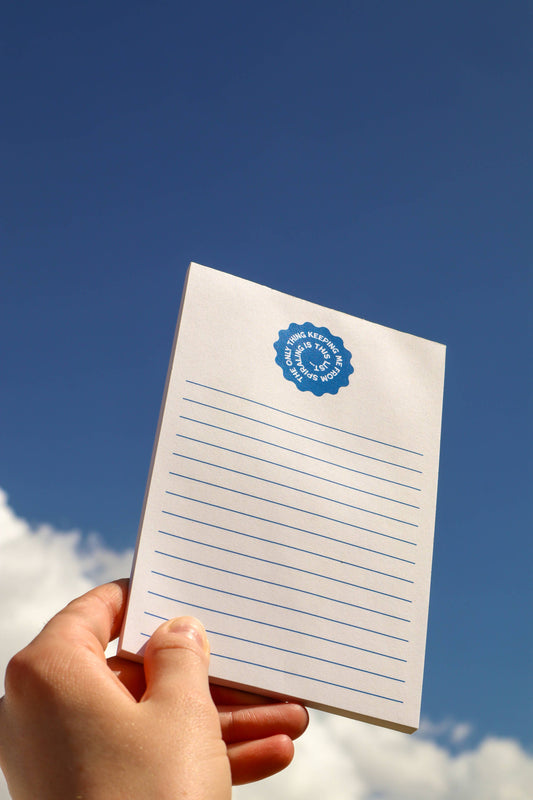Spiraling Notepad