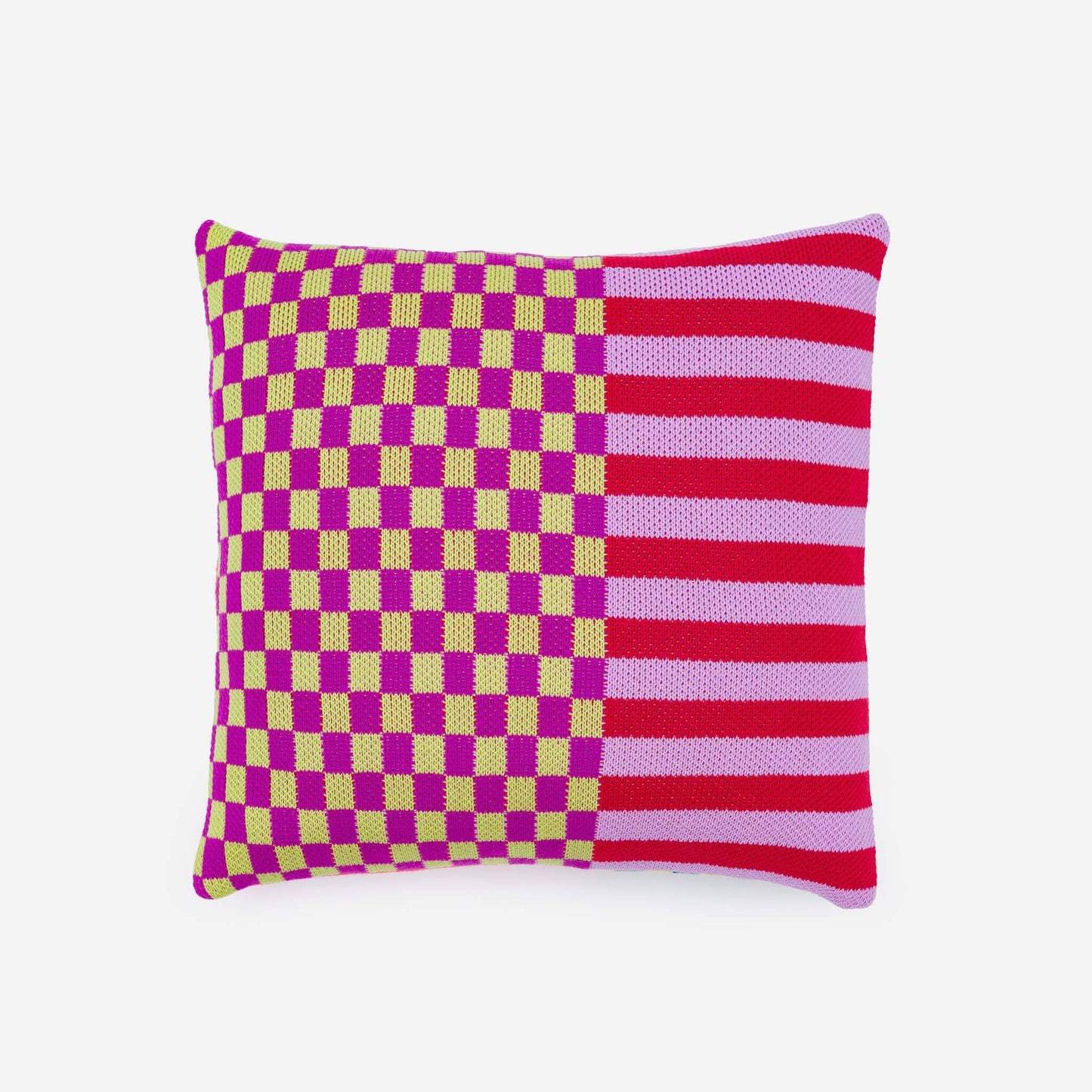 Pattern Patch Pillow Cover